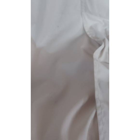 Vintage MIGHTY MAC Ivory Long Goose Down Trench coat Mens Large Winter Overcoat - Picture 6 of 12